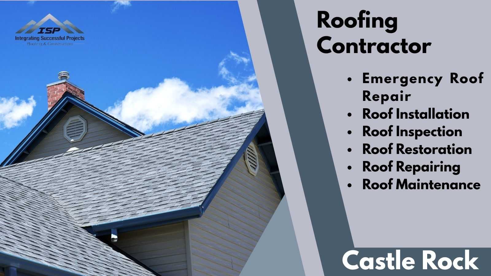 Roofing Contractor in Castle Rock