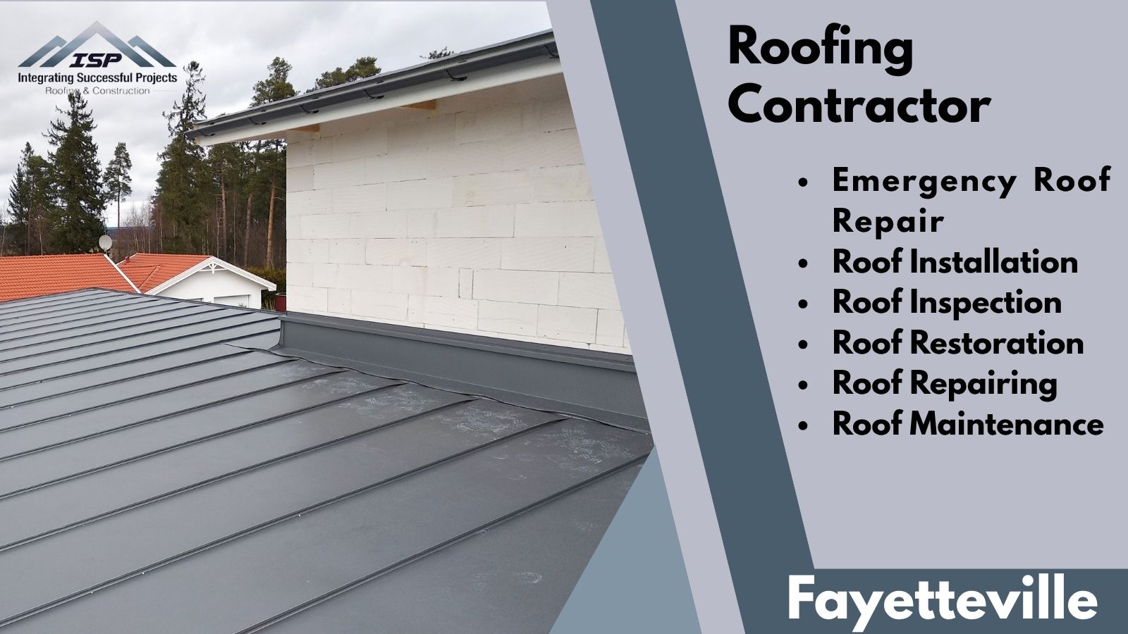 Roofing Contractor in Fayetteville
